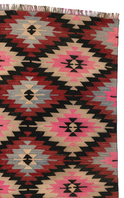 Early 20th Century Eskisehir Seyitgazi Kilim