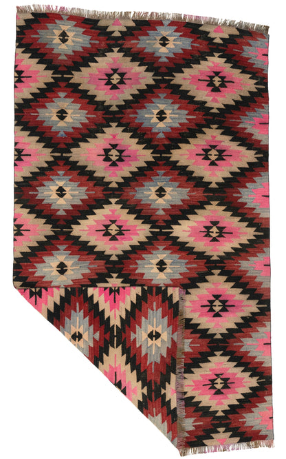 Early 20th Century Eskisehir Seyitgazi Kilim