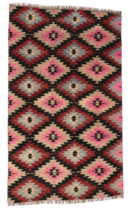 Early 20th Century Eskisehir Seyitgazi Kilim