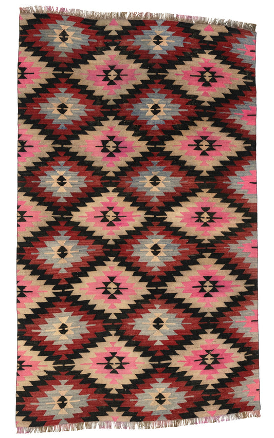 Early 20th Century Eskisehir Seyitgazi Kilim
